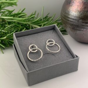 Ripples Two Hoops Earrings