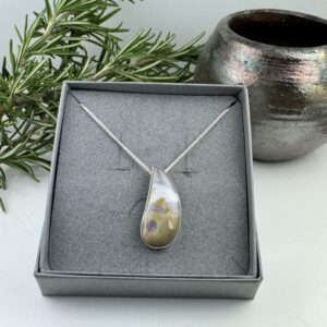 Tear Drop Jasper Pendant